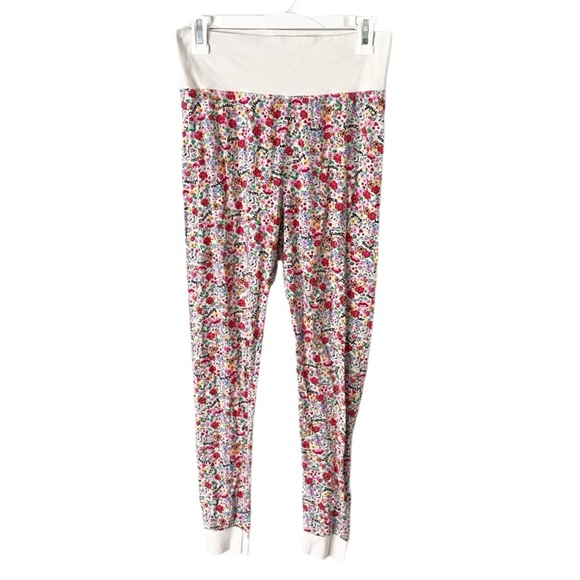 Cath Kidston Pajama Pants Women's Medium Ditsy Floral Jogger Style Jersey Knit - Picture 1 of 7